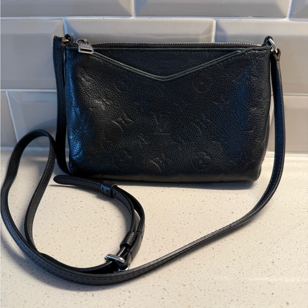 Authentic Louis Vuitton black empertine crossbody